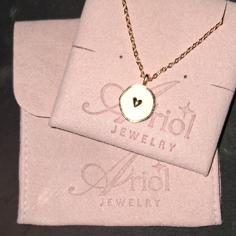 Gold Heart Fashion Pendant Necklace